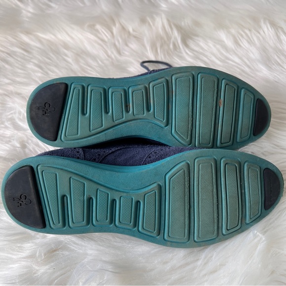 Cole Haan Shoes Suede Lace Up Lunagard Womens Size 6B - Picture 4 of 7